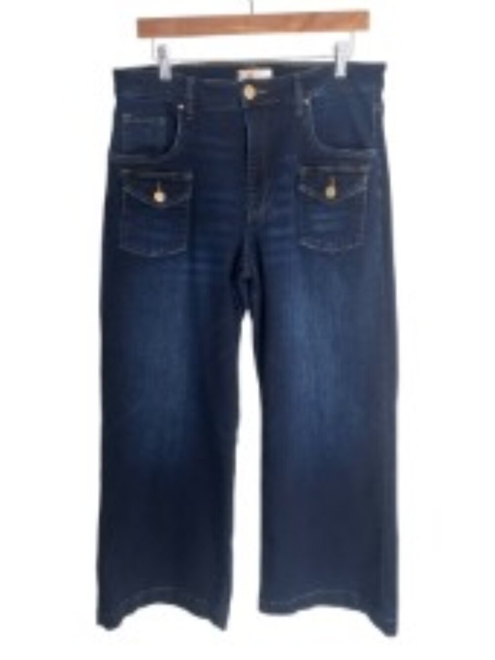 Kut from the Kloth Meg Wide Leg Jeans 10